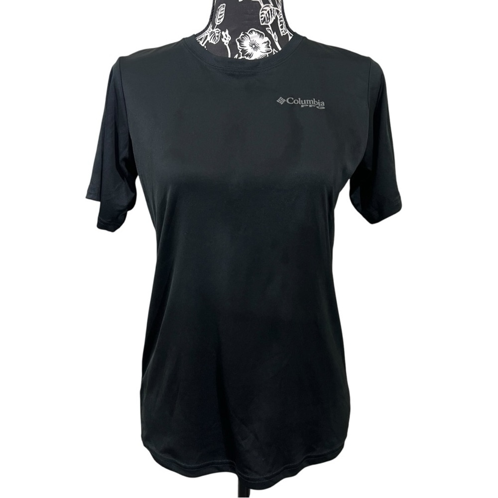 Columbia Women's Short Sleeve‎ Black Tee